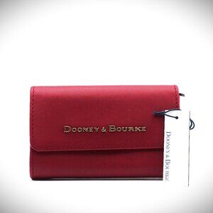 DOONEY & BOURKE Italian Burguny Color Leather Wallet Organizer